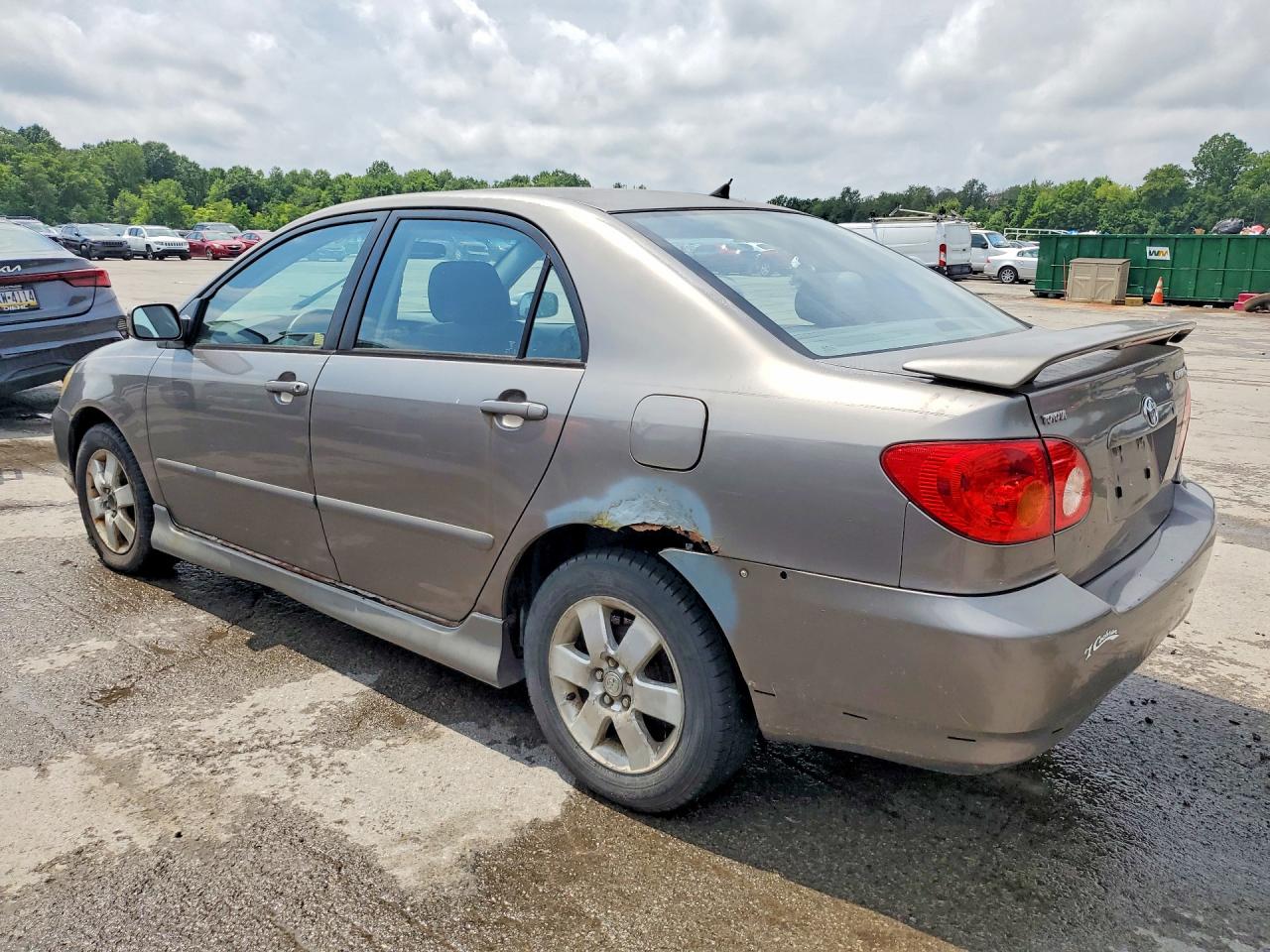 2003 Toyota Corolla S Silver vin: 1NXBR32EX3Z061387