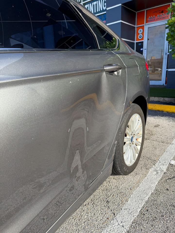 2013 Ford Fusion Se Hybrid Gray vin: 3FA6P0LU4DR217938