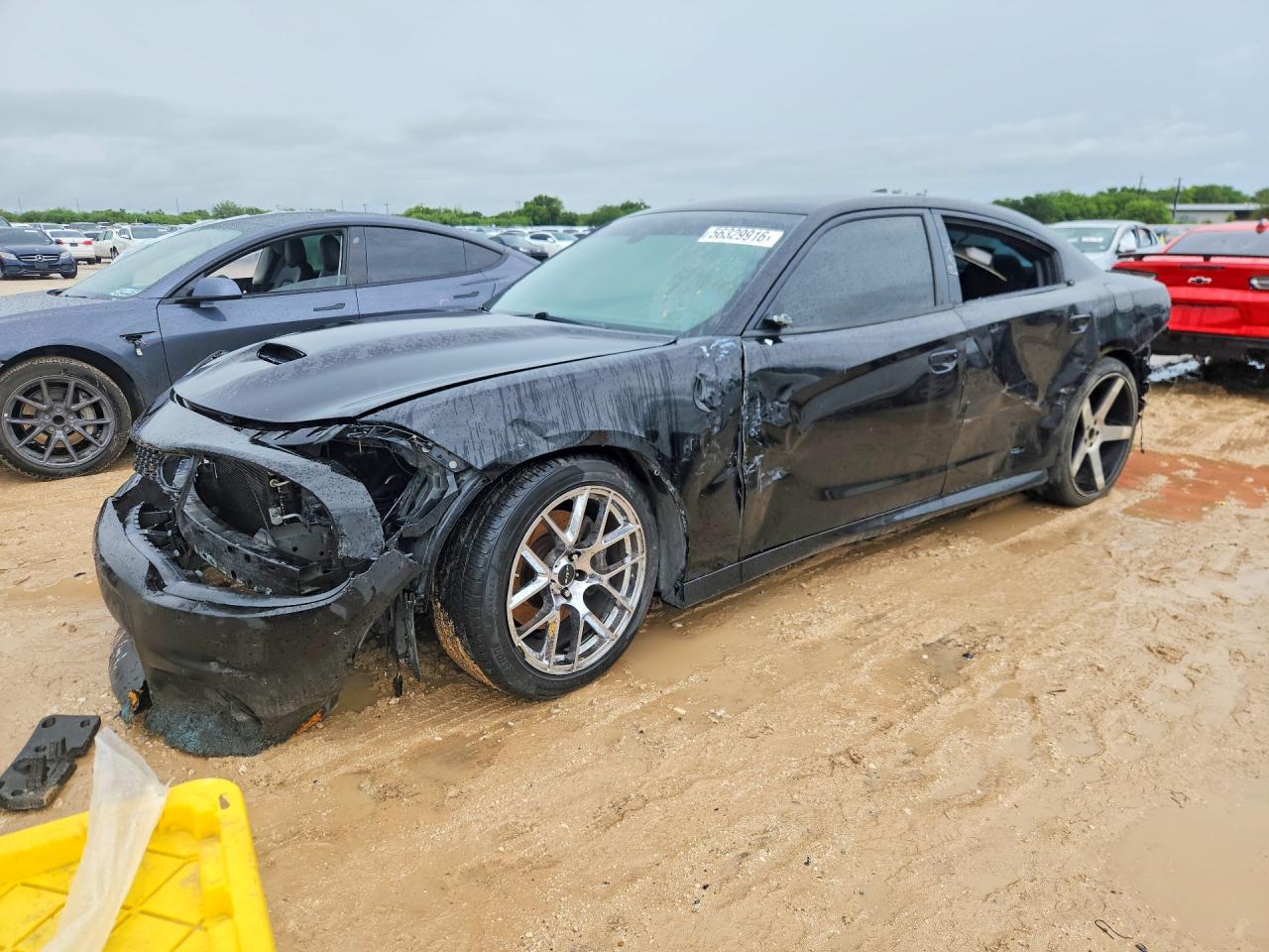 2019 Dodge Charger Scat Pack Black vin: 2C3CDXGJ3KH644667