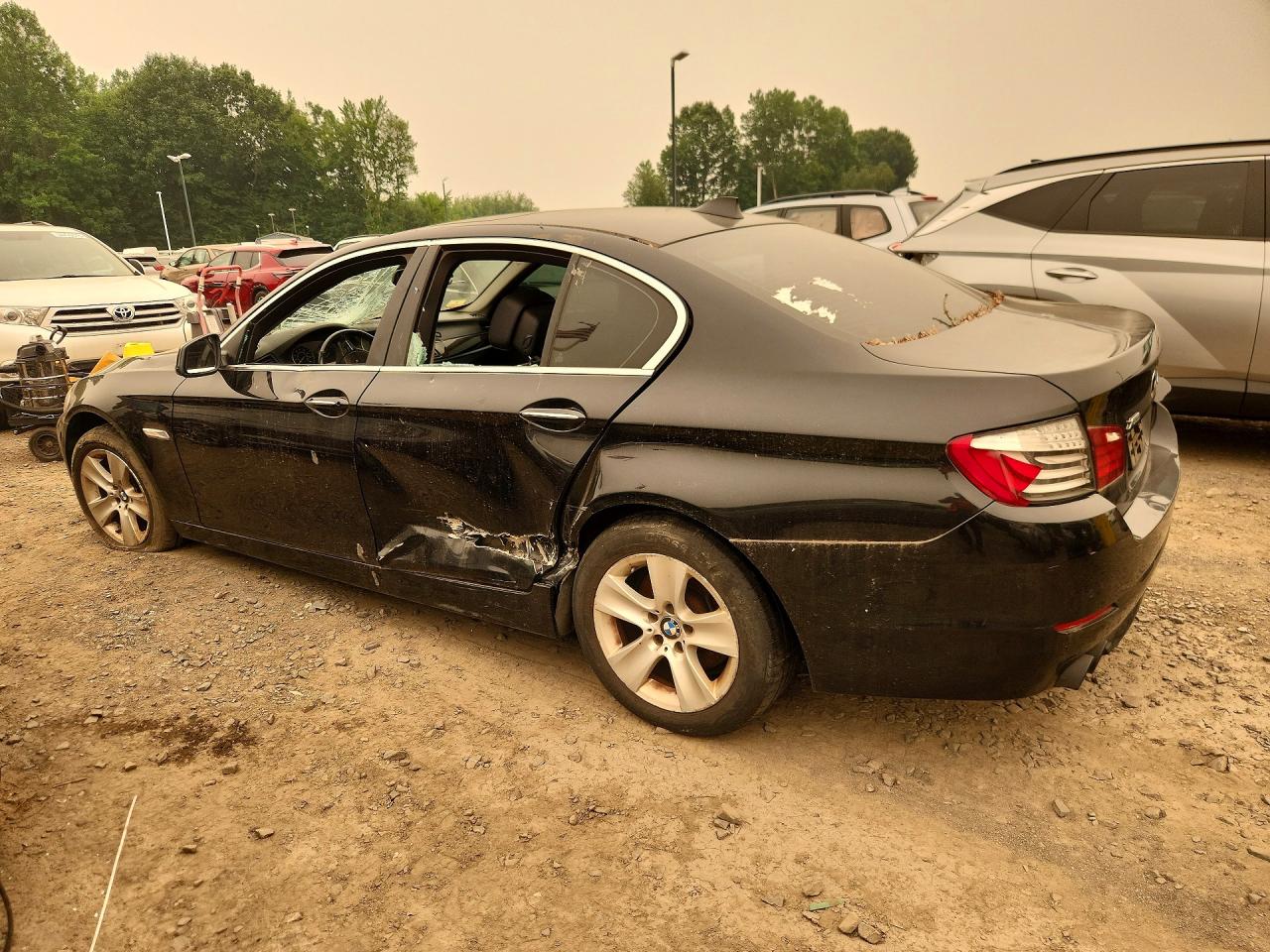 2013 Bmw 528 Xi Black vin: WBAXH5C5XDD114997