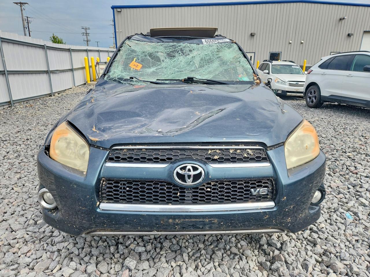 2010 Toyota Rav4 Limited Blue vin: JTMDK4DV7A5096478