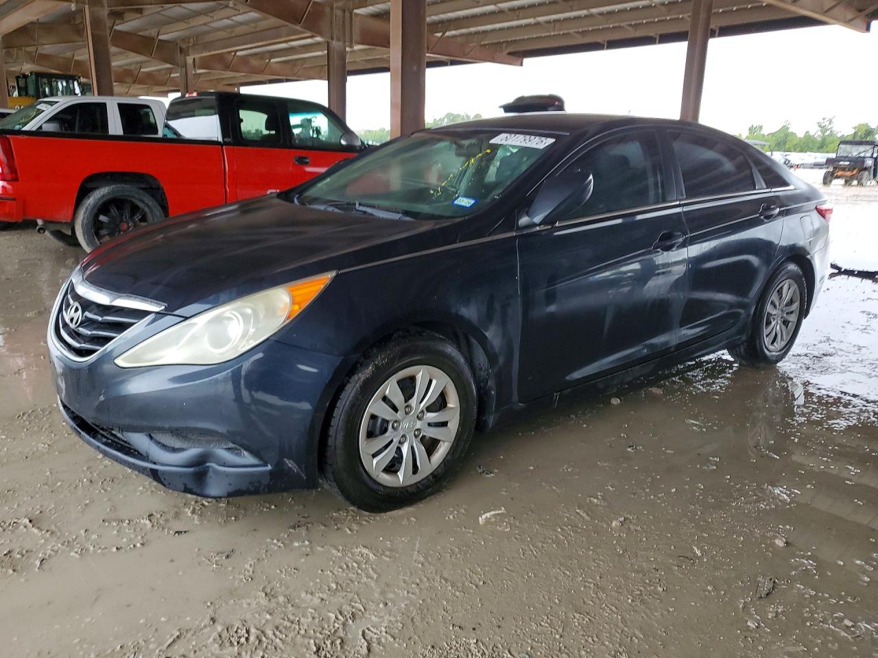 2011 Hyundai Sonata Gls Blue vin: 5NPEB4AC4BH188754