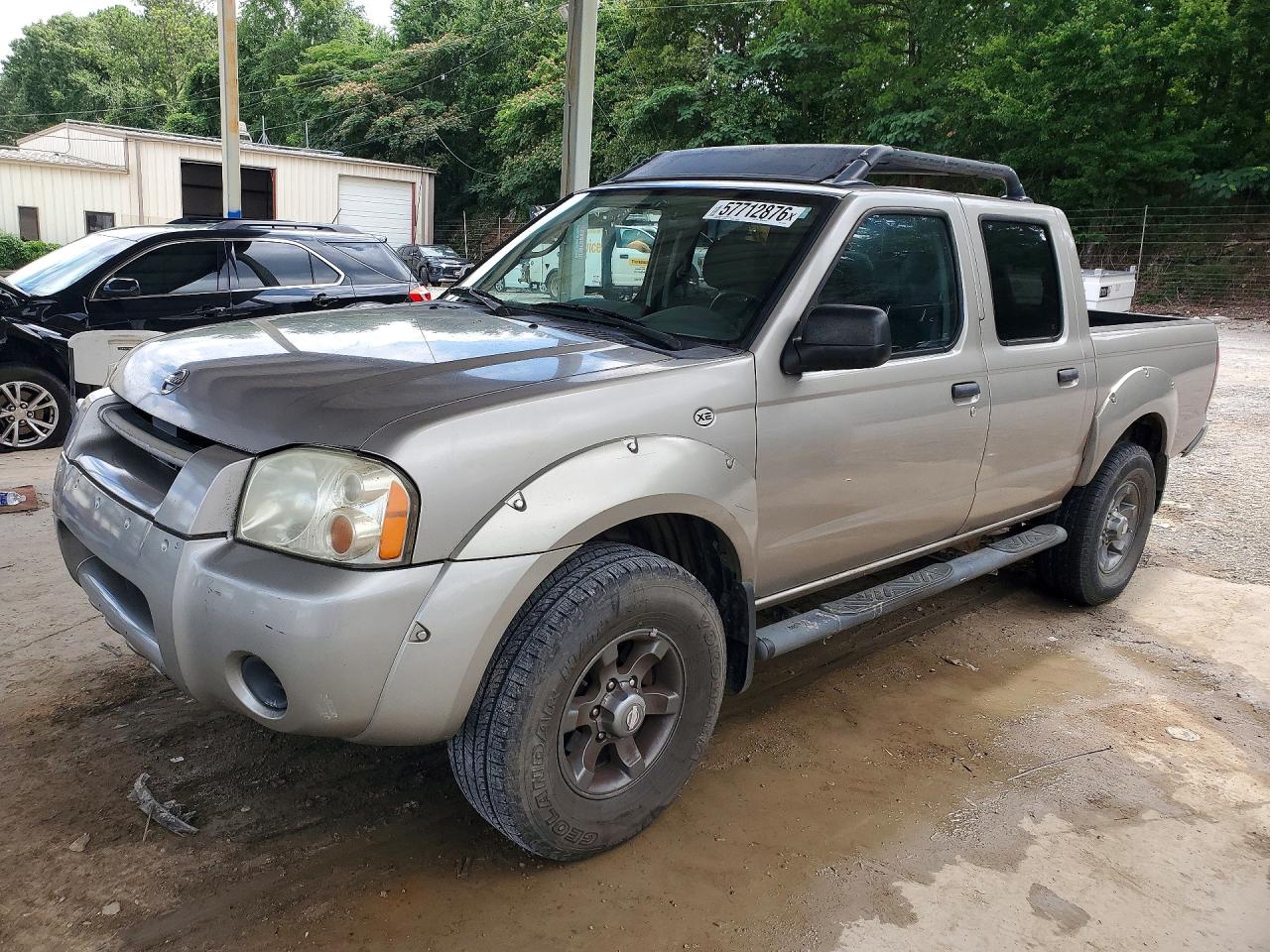 2004 Nissan Frontier Crew Cab Xe V6 Silver vin: 1N6ED27TX4C410702