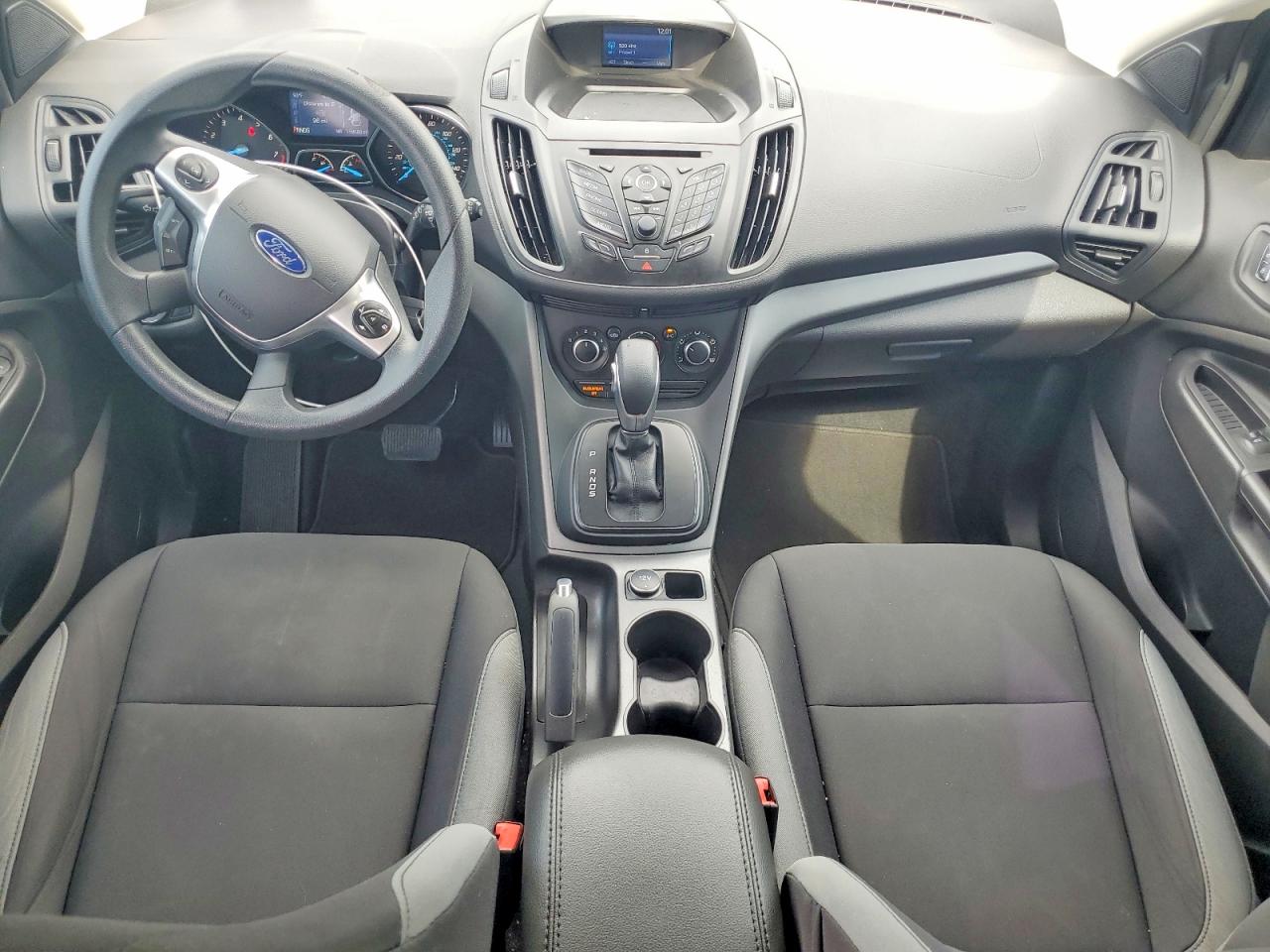 2015 Ford Escape S Gray vin: 1FMCU0F73FUA42150