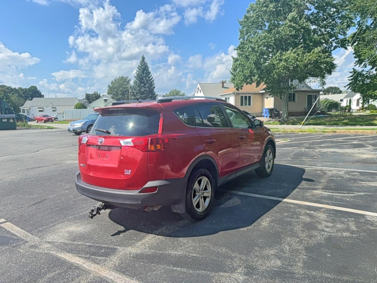 2013 Toyota Rav4 Xle Red vin: JTMRFREV4D5024552