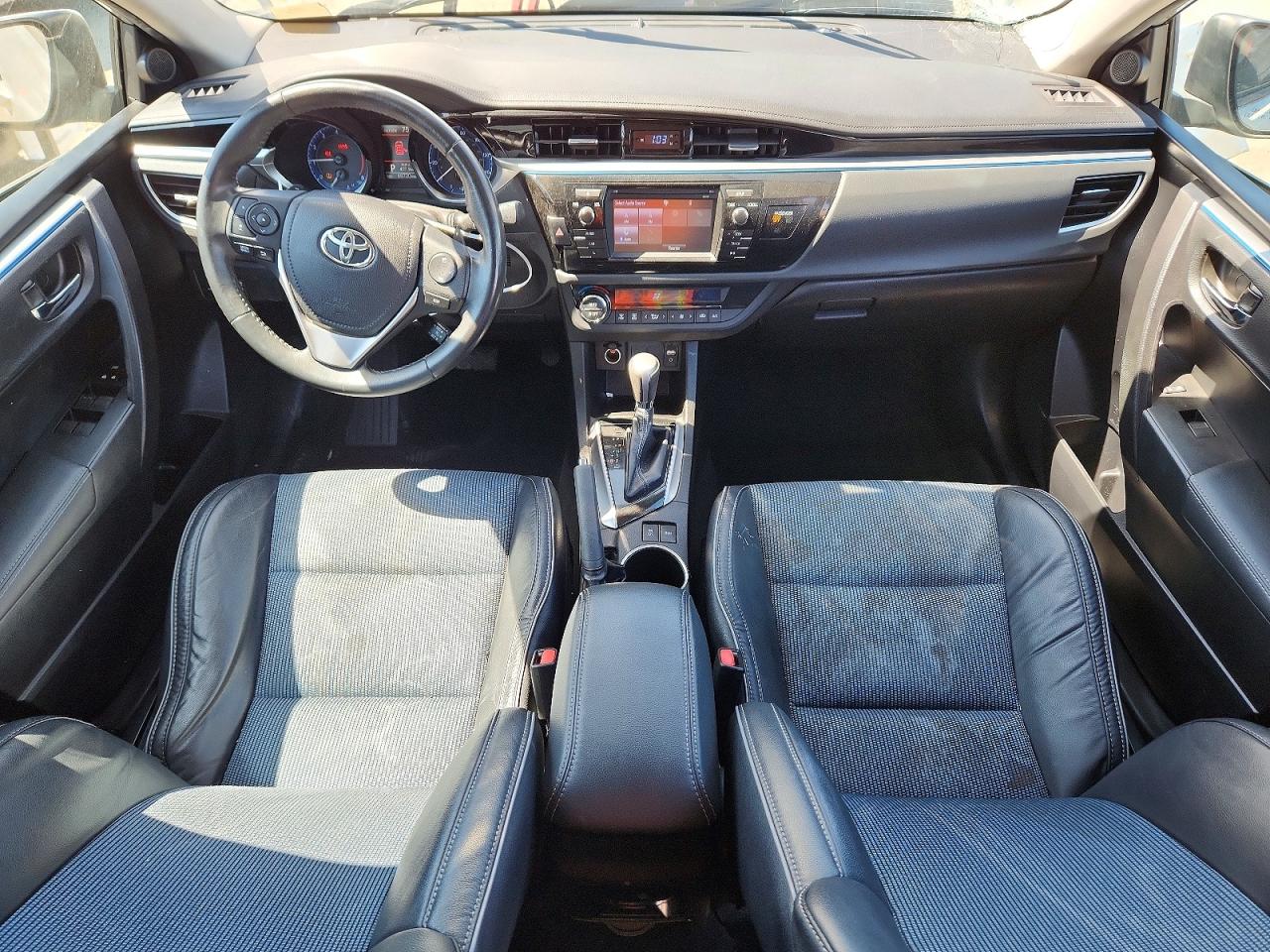 2015 Toyota Corolla S Plus Gray vin: 5YFBURHE8FP216761