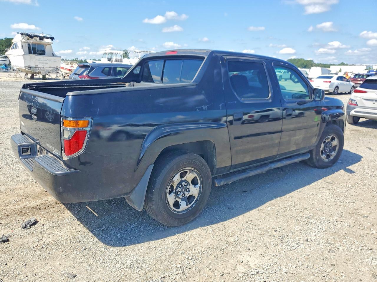 2006 Honda Ridgeline Rt Black vin: 2HJYK16296H562202