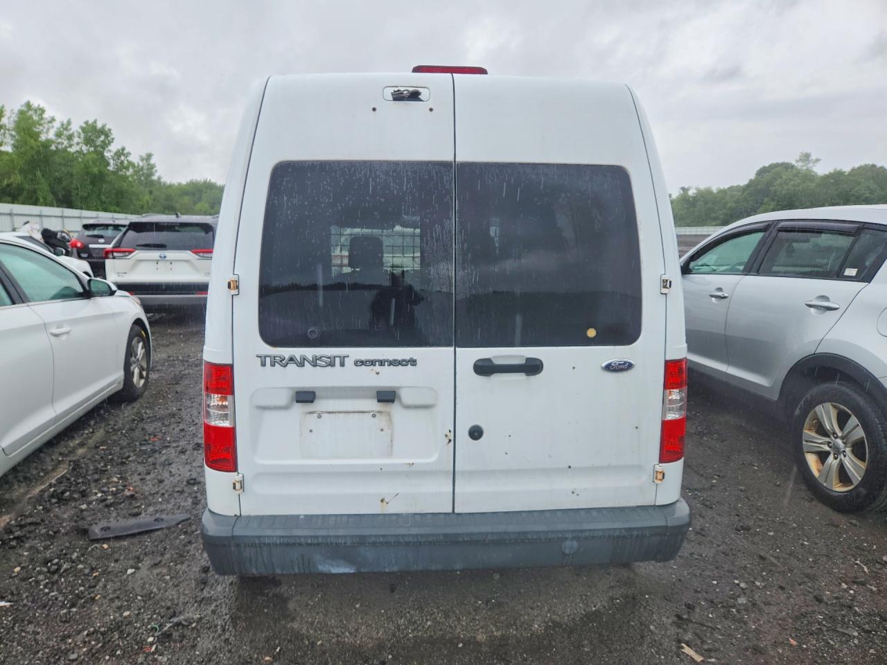 2013 Ford Transit Connect Xl White vin: NM0LS7CN8DT159423