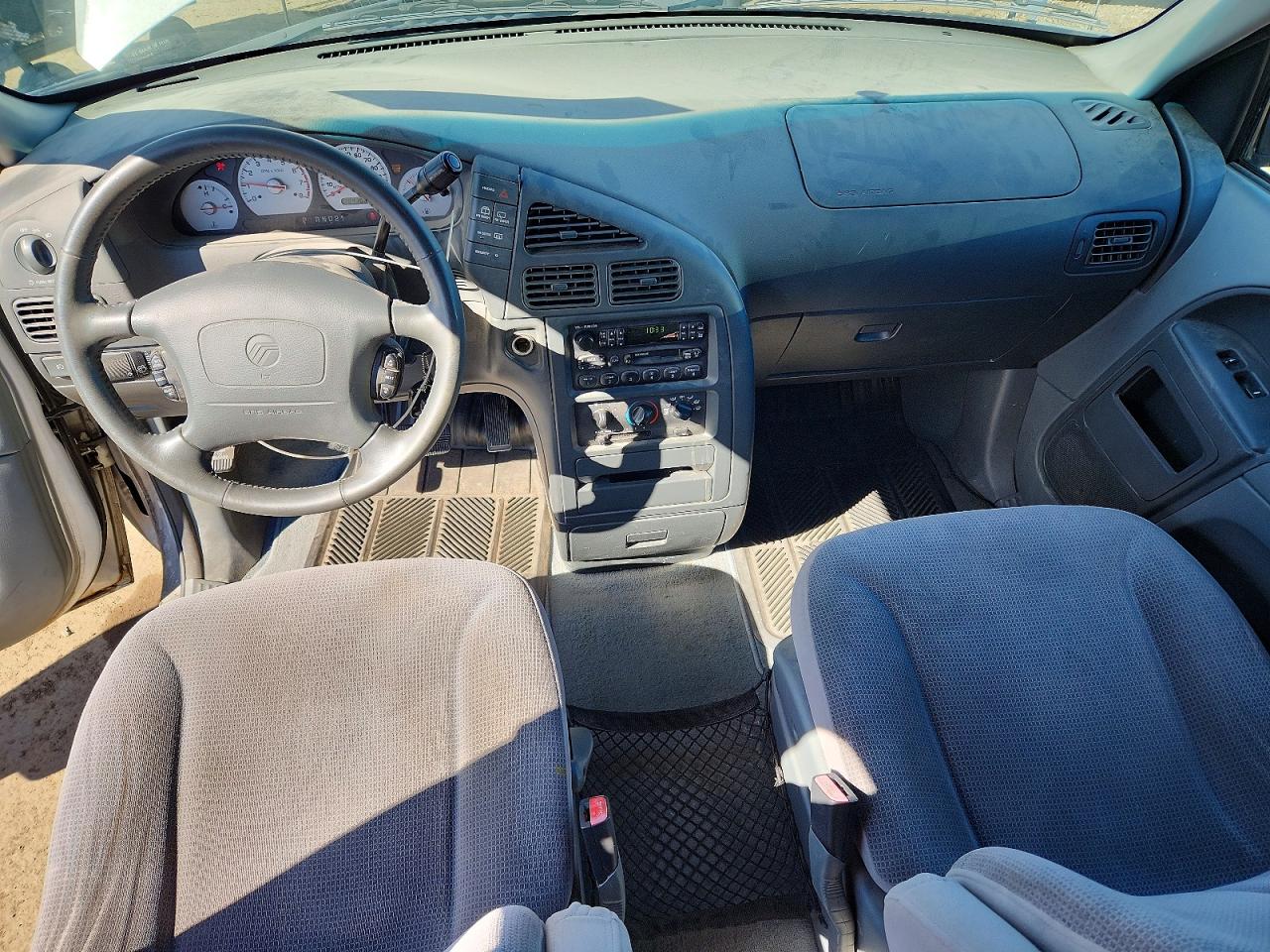 2001 Mercury Villager Sport Silver vin: 4M2ZV12T61DJ17303