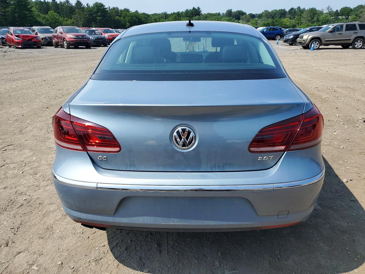 2013 Volkswagen Cc Sport Blue vin: WVWBP7AN1DE510793