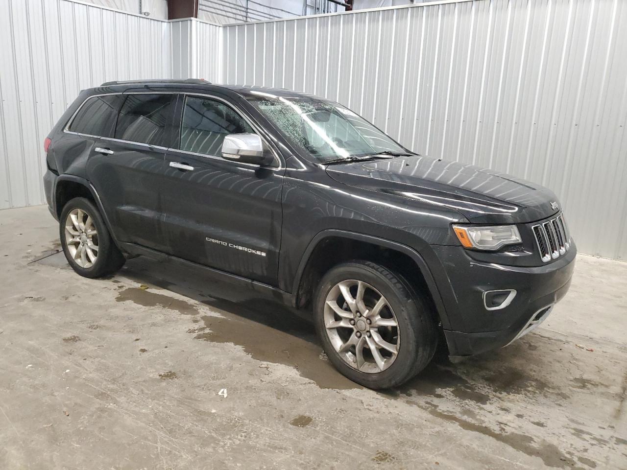 2014 Jeep Grand Cherokee Overland Black vin: 1C4RJFCG5EC183272