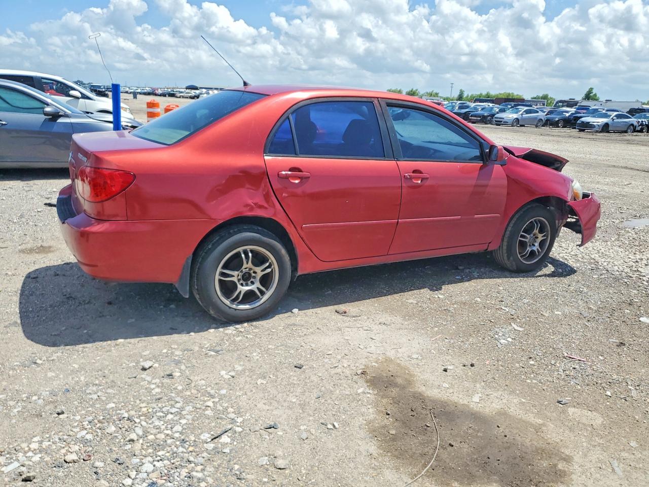 2006 Toyota Corolla Le Red vin: 1NXBR32E46Z659396