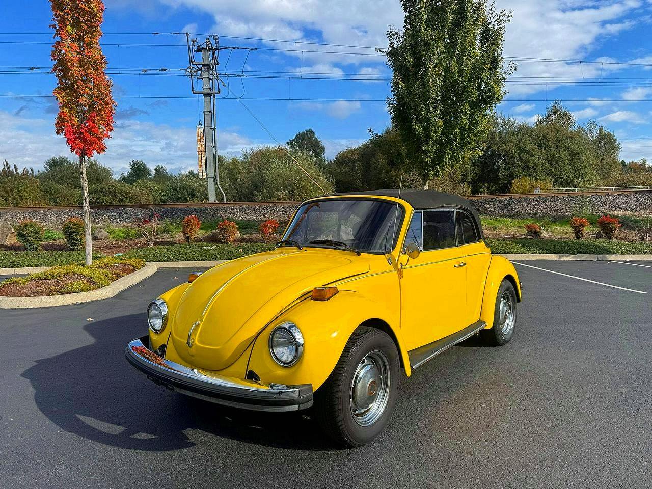 1979 Volkswagen Beetle Желтый vin: 1592000623