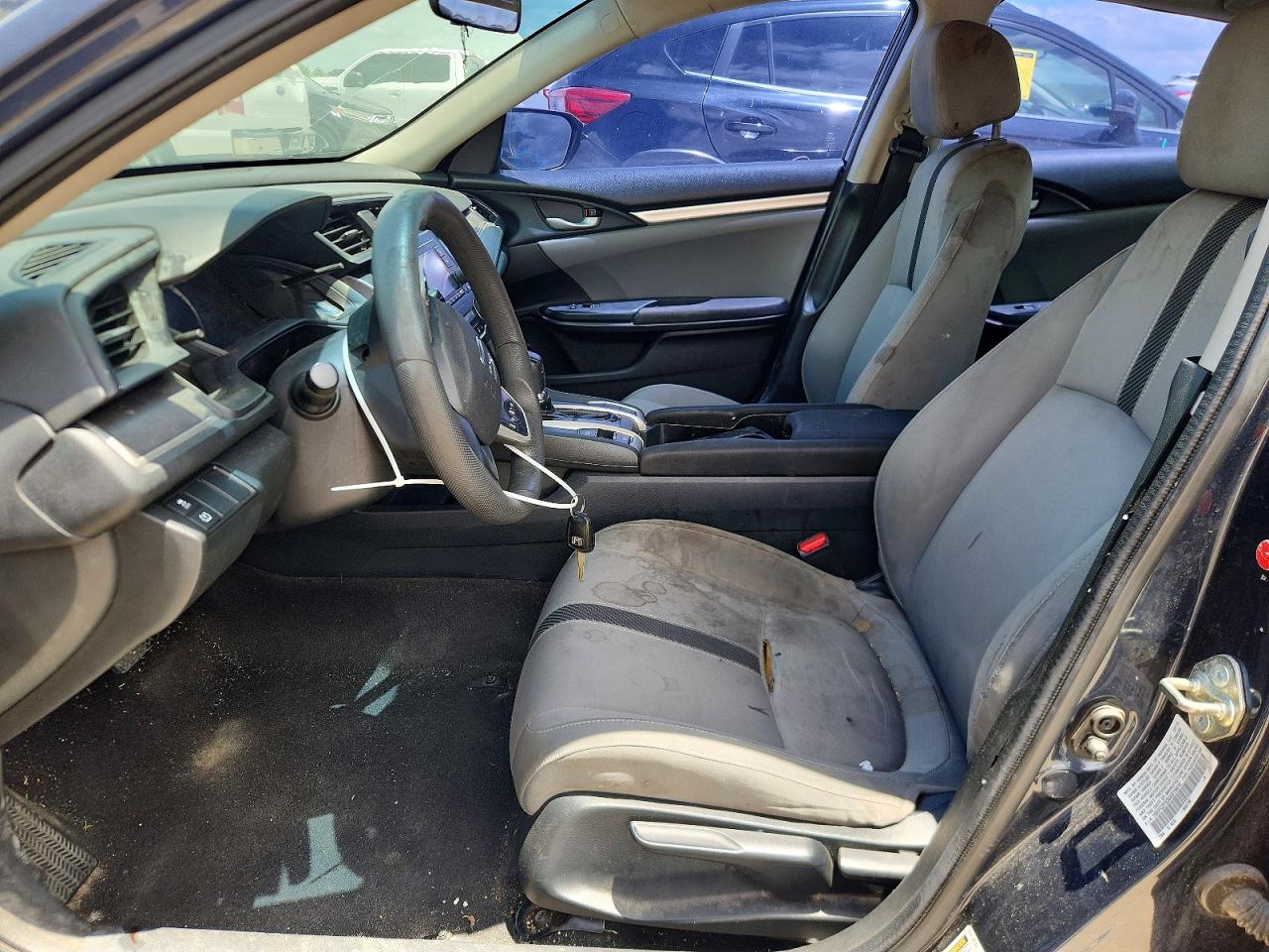 2016 Honda Civic Lx Blue vin: 19XFC2F53GE015416