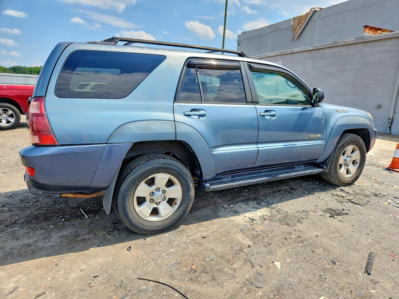 2005 Toyota 4runner Sr5 Blue vin: JTEBU14R658033150