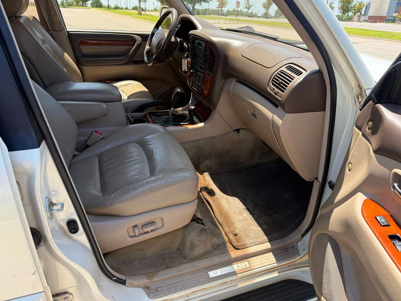 1998 Lexus Lx 470 White vin: JT6HT00W9W0023792