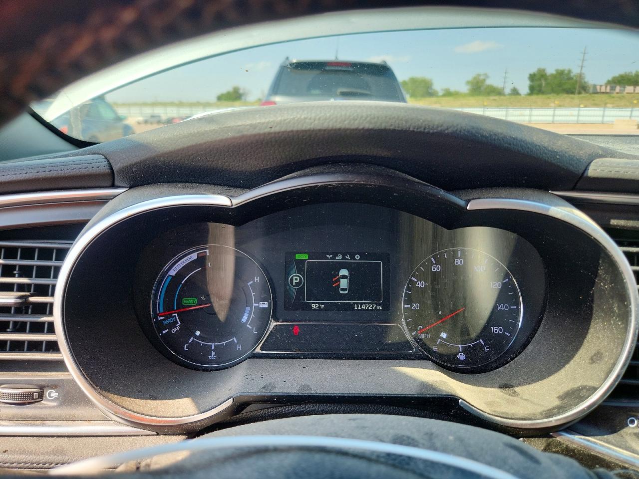 2014 Kia Optima Hybrid Silver vin: KNAGN4AD0E5068752