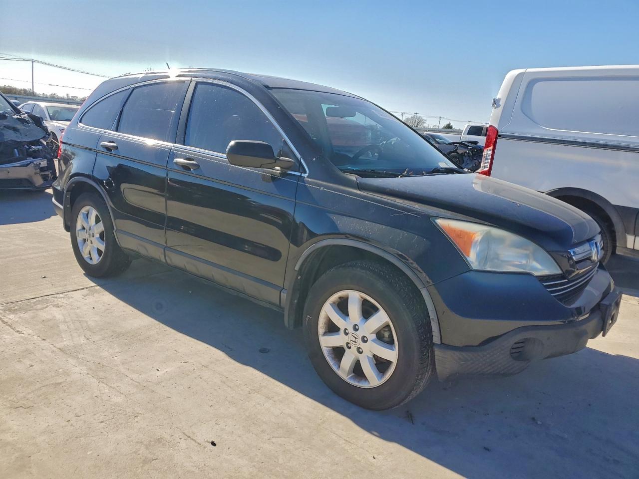 2008 Honda Cr-v Ex Black vin: 3CZRE38518G705224