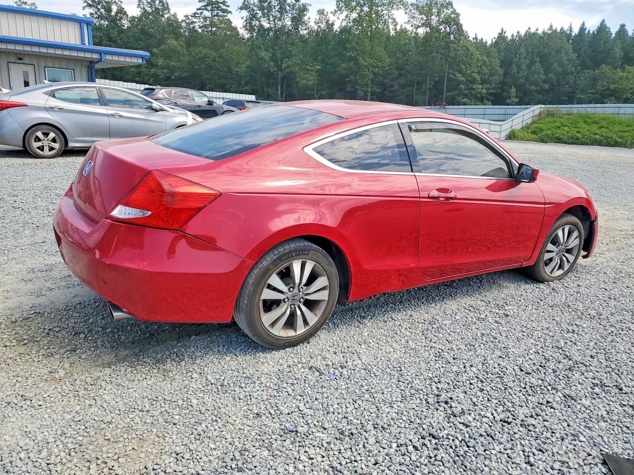 2012 Honda Accord Lx Красный vin: 1HGCS1B35CA004095