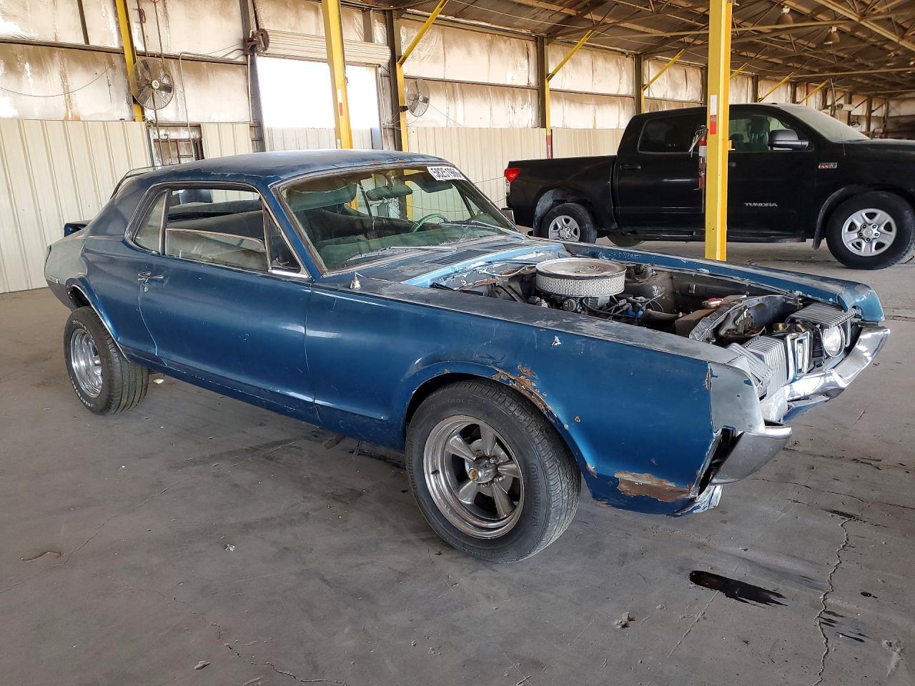 1967 Mercury Cougar Синий vin: 7F91A548013