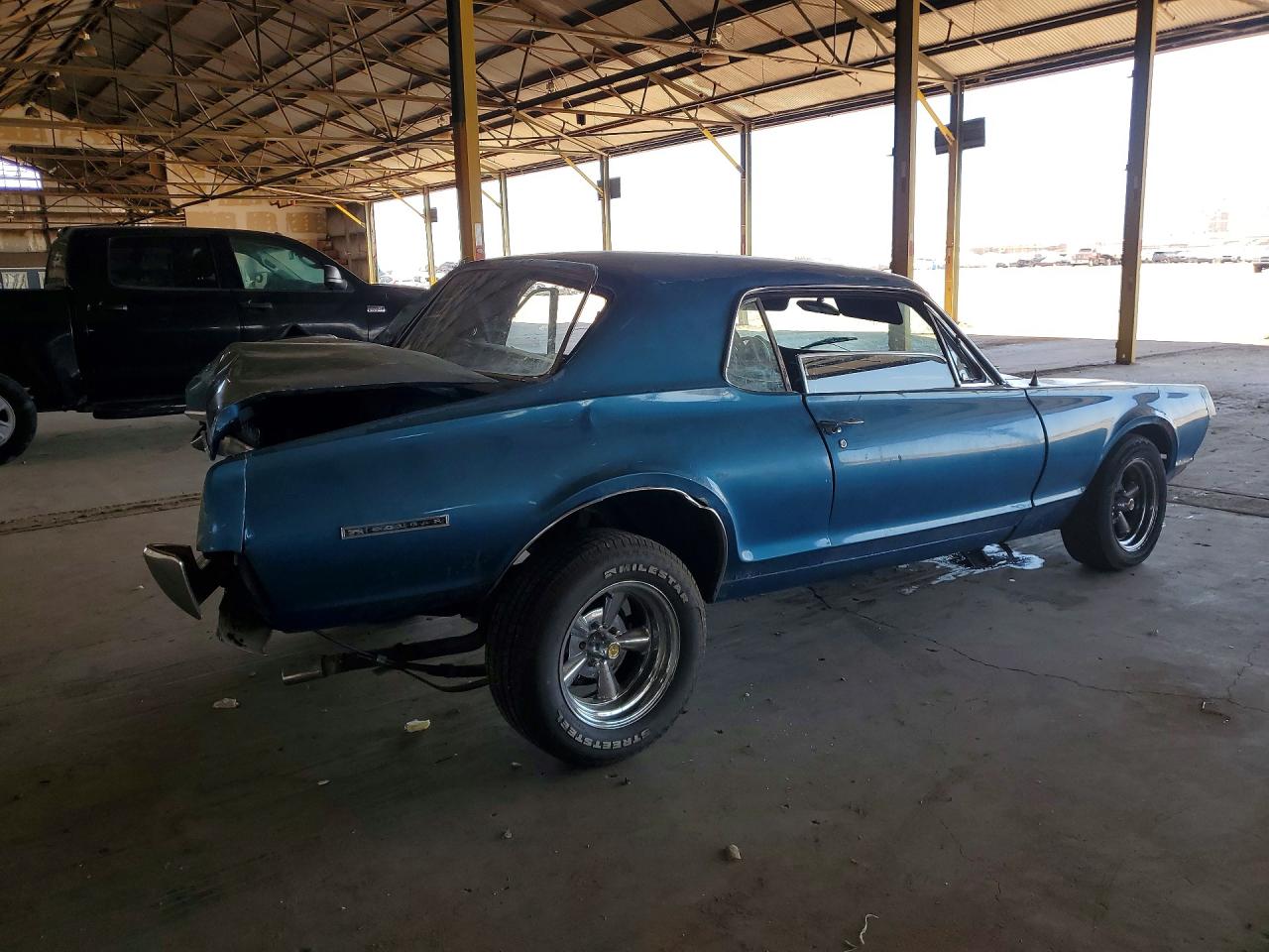 1967 Mercury Cougar Синий vin: 7F91A548013