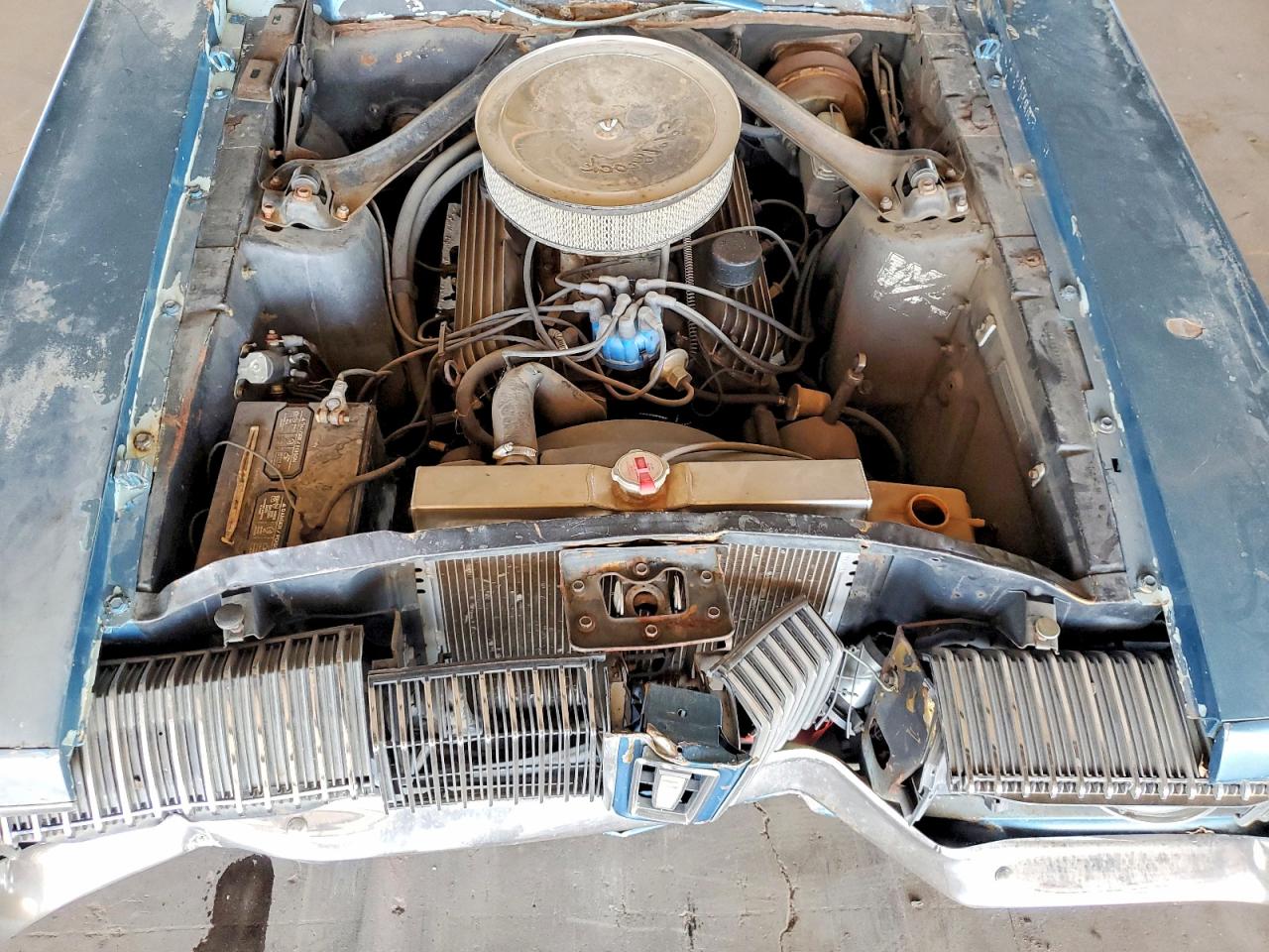 1967 Mercury Cougar Синий vin: 7F91A548013
