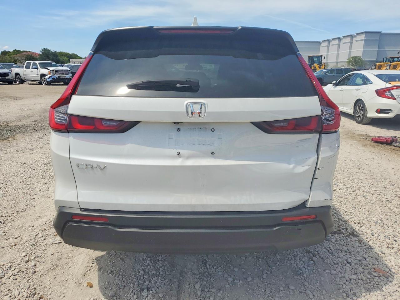 2025 Honda Cr-v Lx White vin: 7FARS3H29SE004288