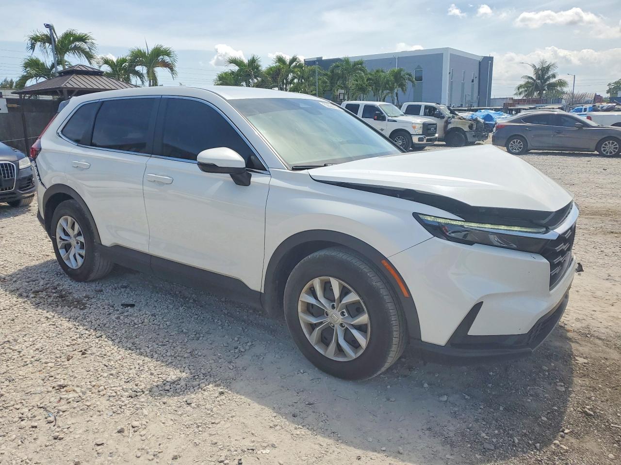 2025 Honda Cr-v Lx White vin: 7FARS3H29SE004288