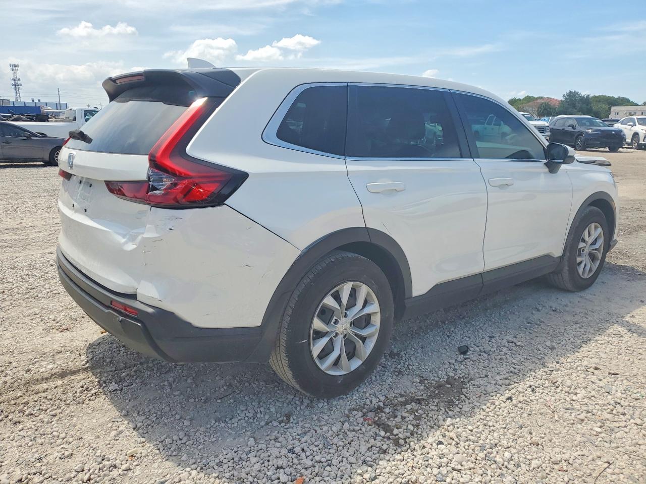 2025 Honda Cr-v Lx White vin: 7FARS3H29SE004288