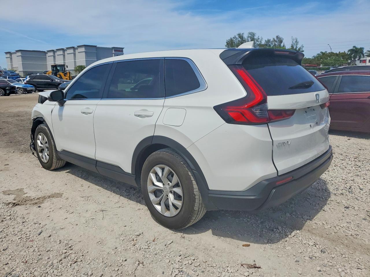 2025 Honda Cr-v Lx White vin: 7FARS3H29SE004288