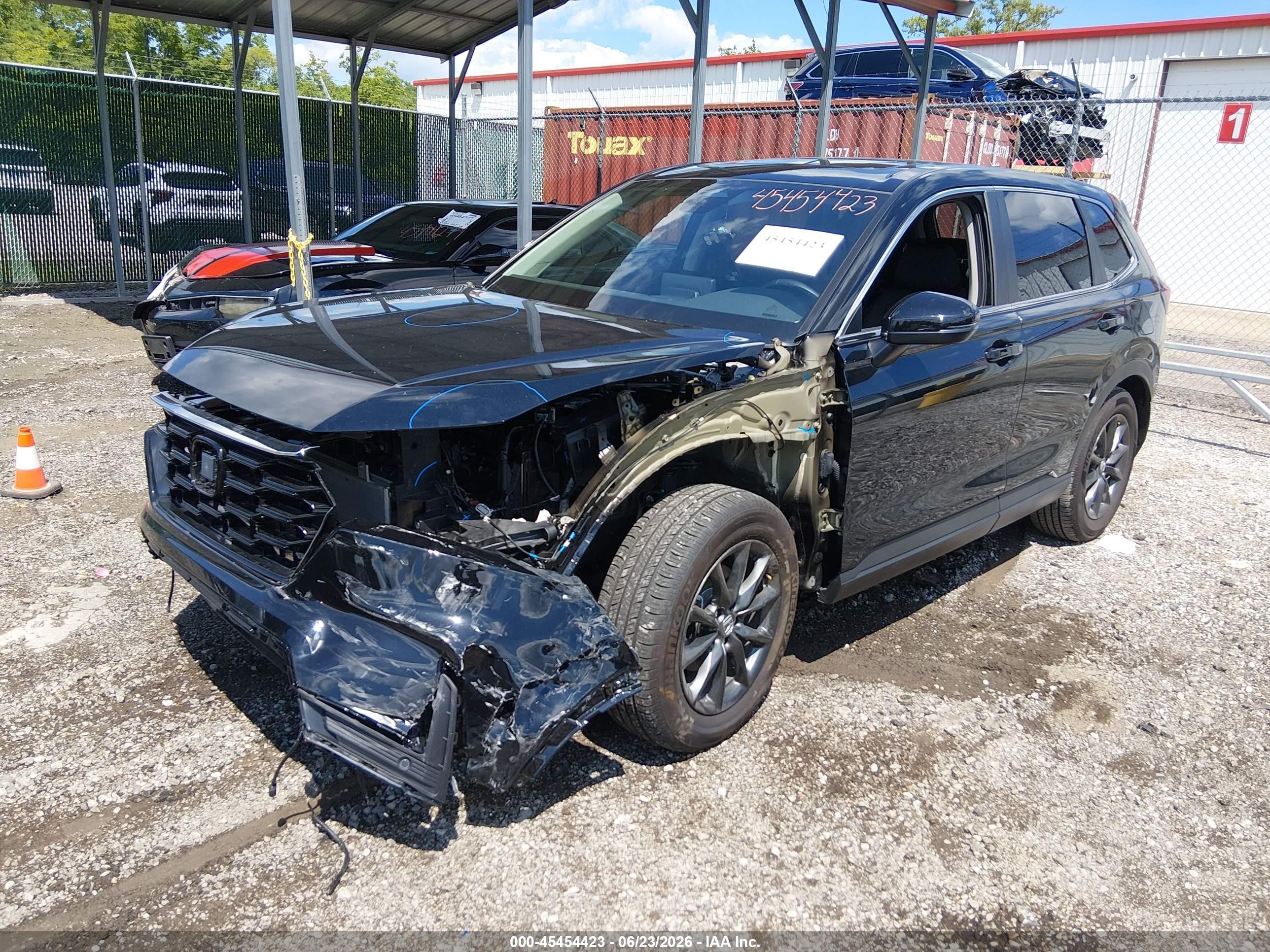 2026 Honda Cr-v Ex-l 2wd Black vin: 7FARS3H70TE000014