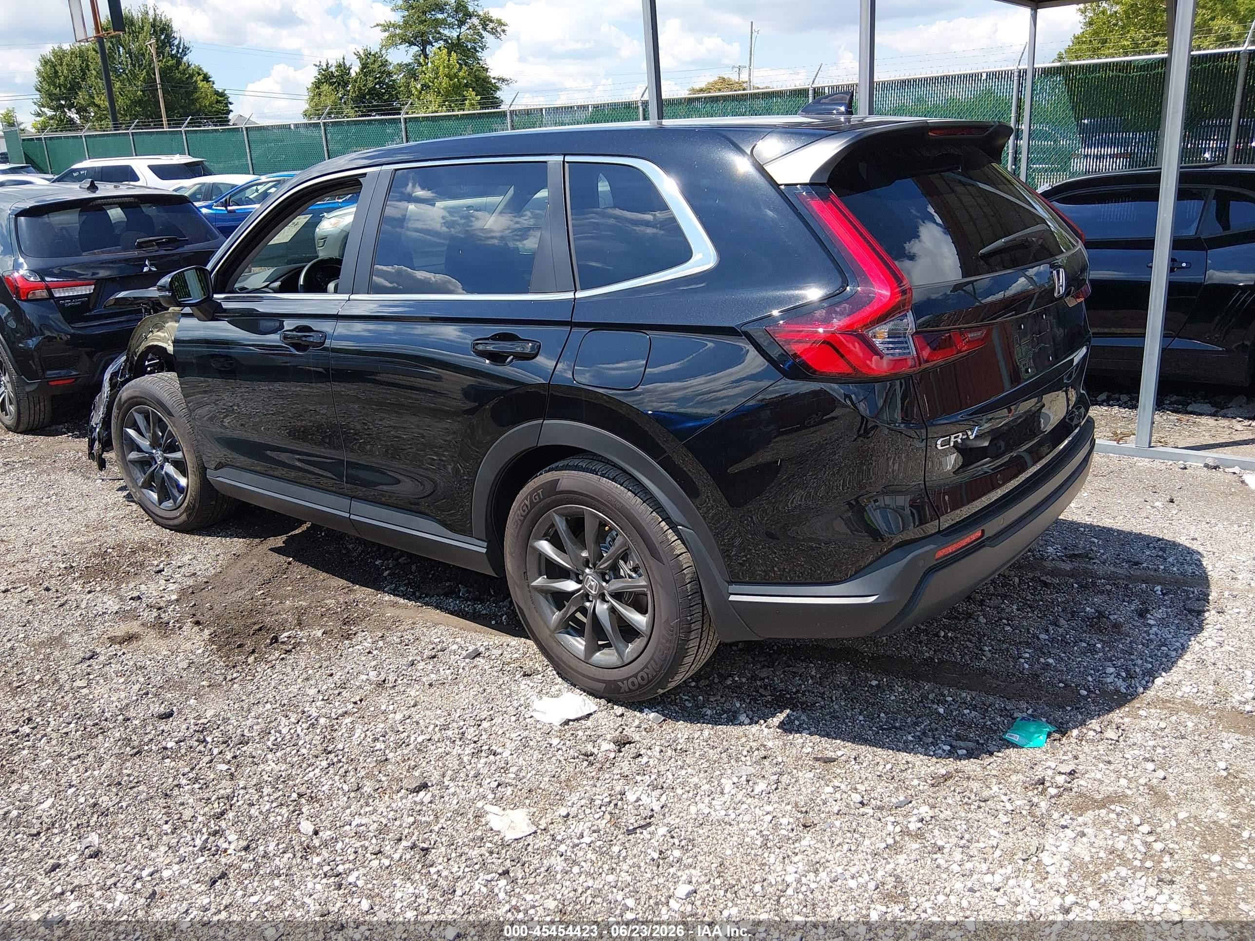 2026 Honda Cr-v Ex-l 2wd Black vin: 7FARS3H70TE000014