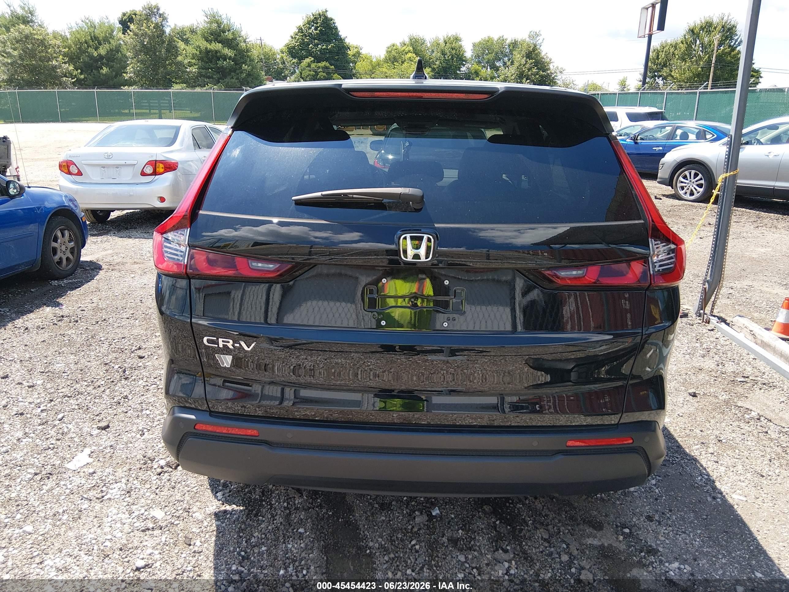 2026 Honda Cr-v Ex-l 2wd Black vin: 7FARS3H70TE000014