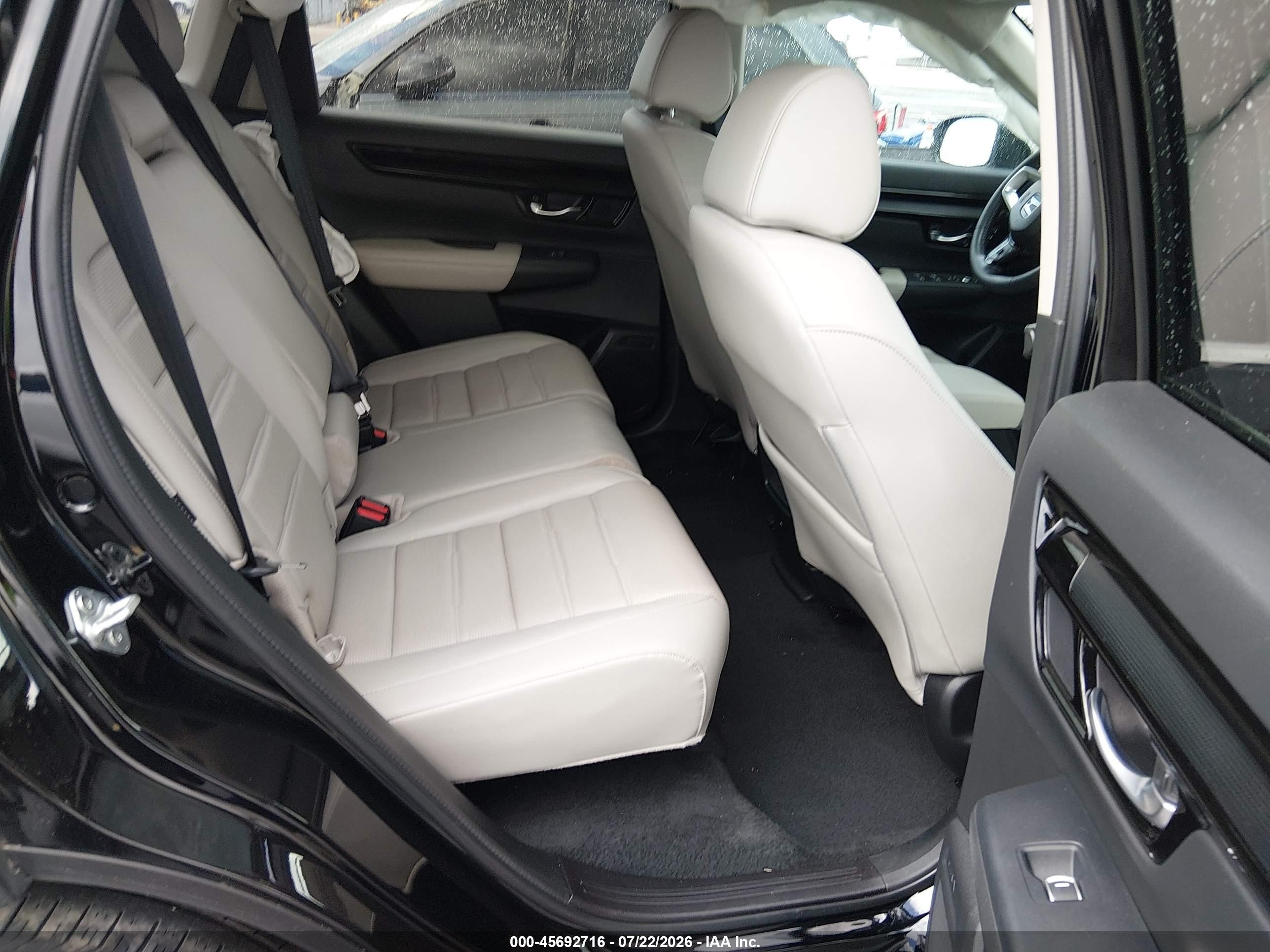 2025 Honda Cr-v Ex-l 2wd Black vin: 7FARS3H74SE000970