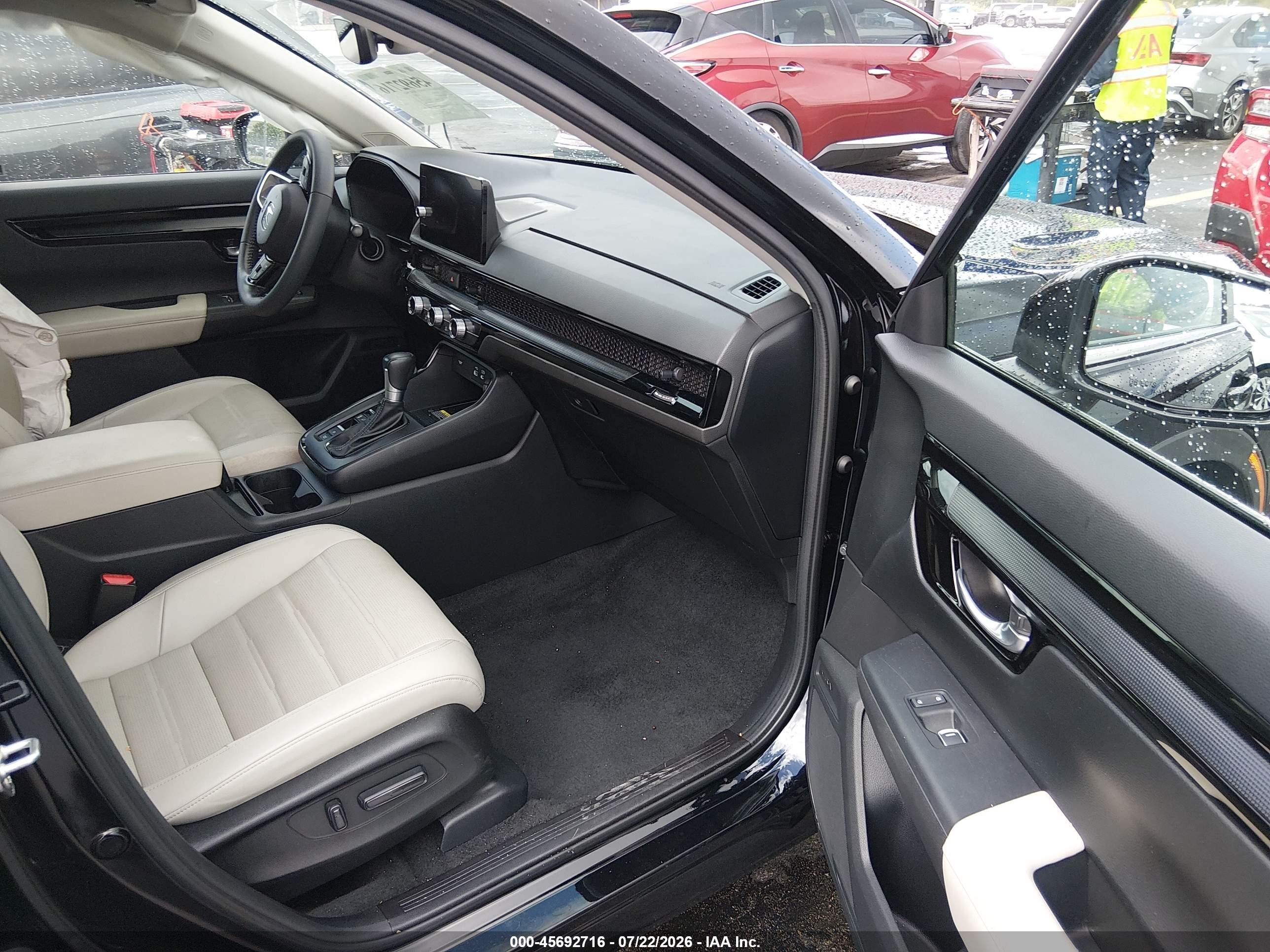 2025 Honda Cr-v Ex-l 2wd Black vin: 7FARS3H74SE000970