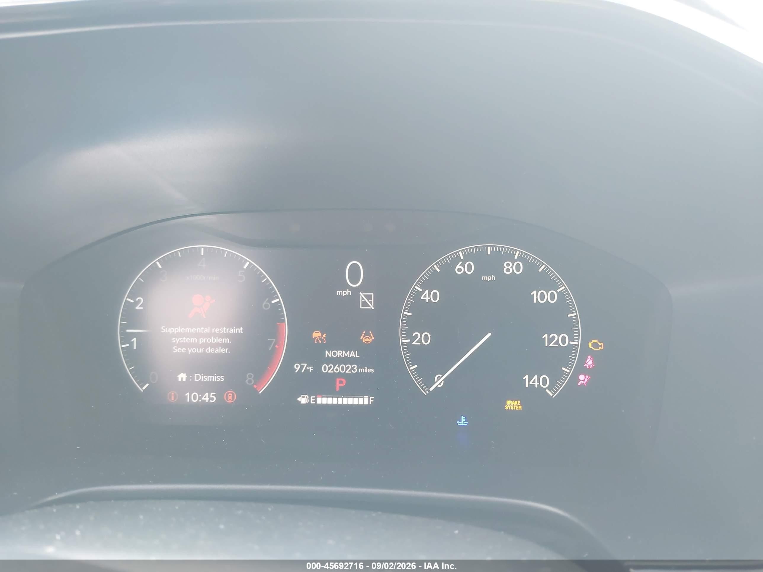 2025 Honda Cr-v Ex-l 2wd Black vin: 7FARS3H74SE000970