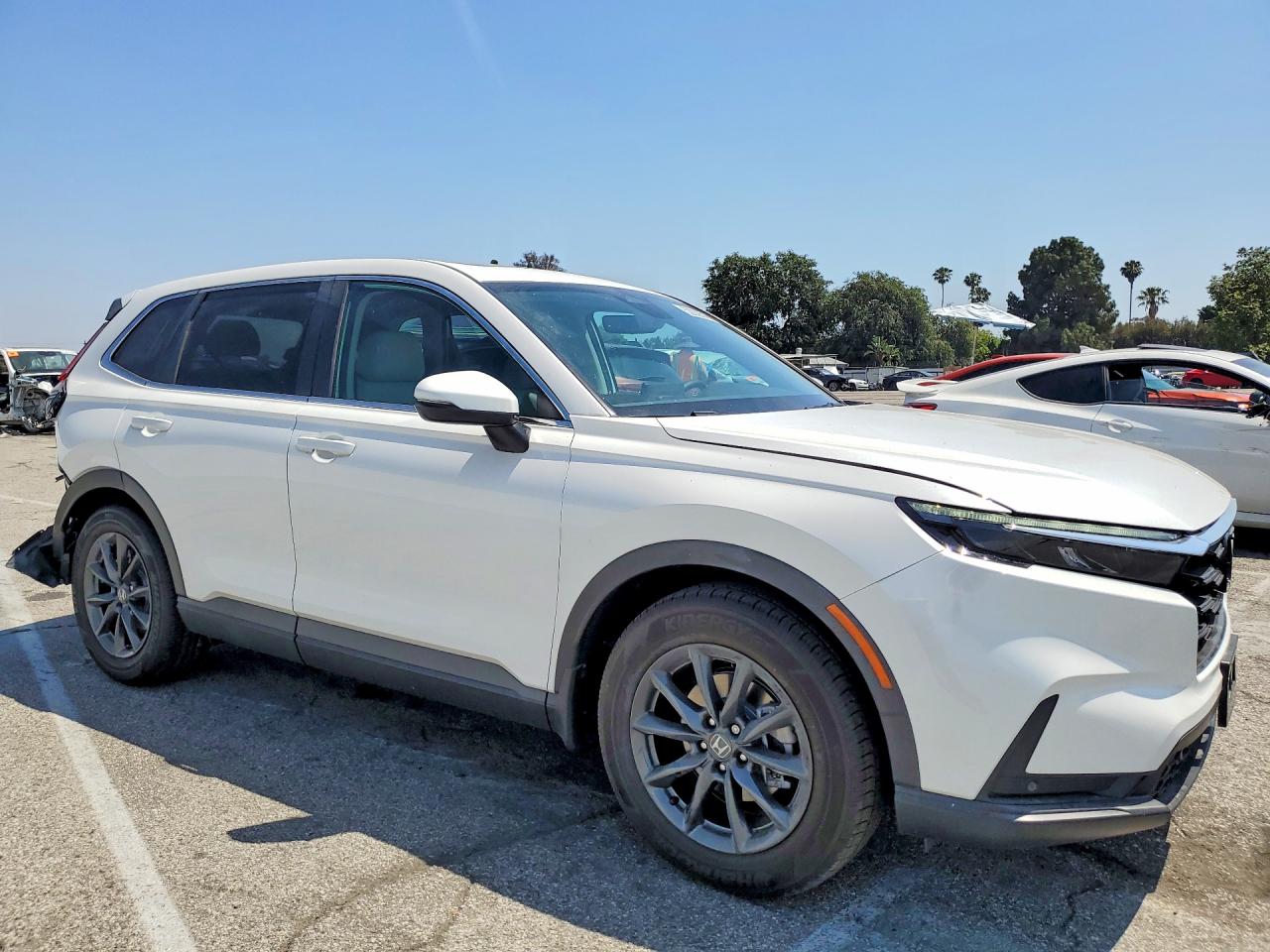 2026 Honda Cr-v Exl White vin: 7FARS3H74TE002865