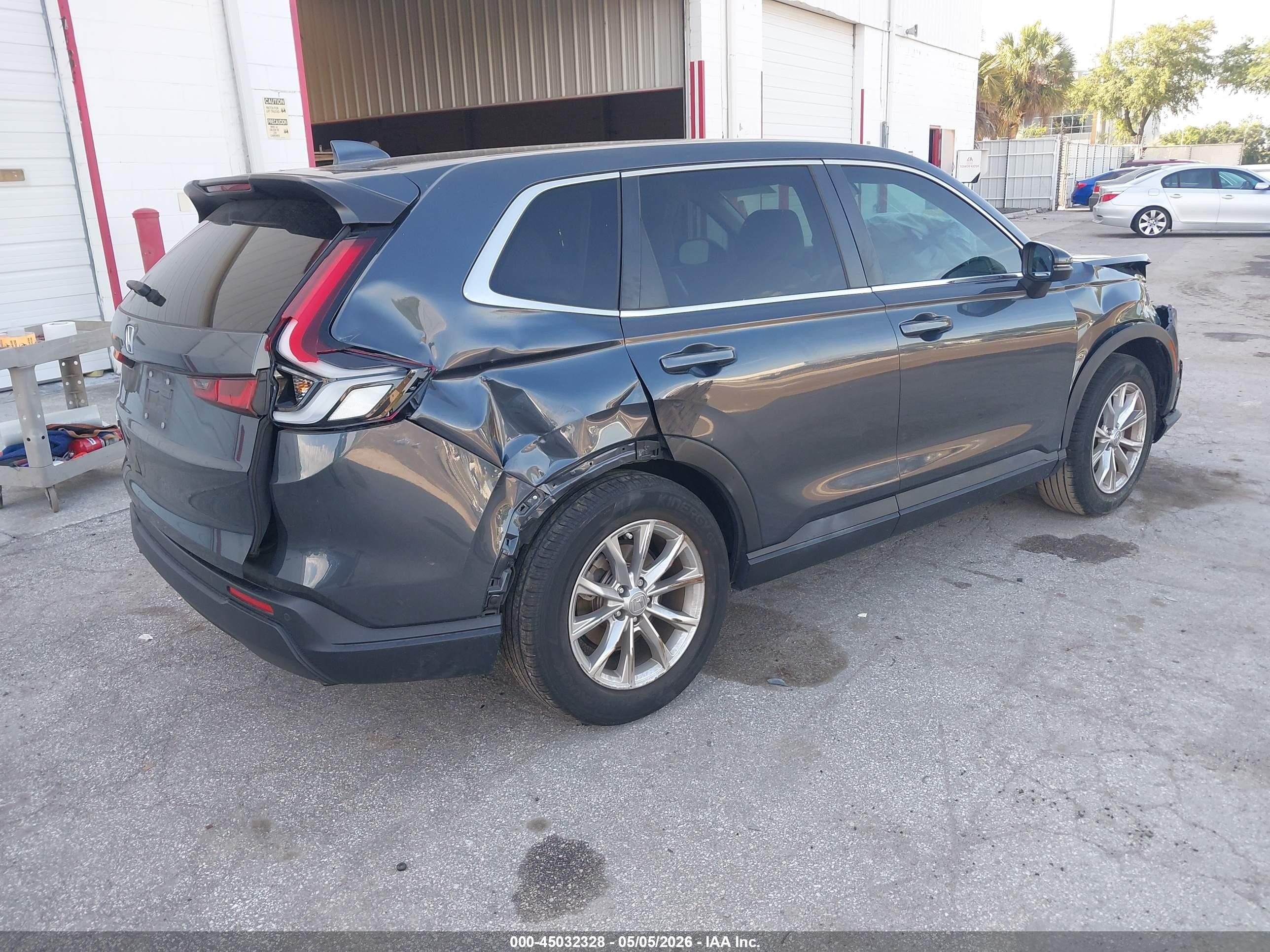 2023 Honda Cr-v Ex-l 2wd Синий vin: 7FARS3H75PE000791