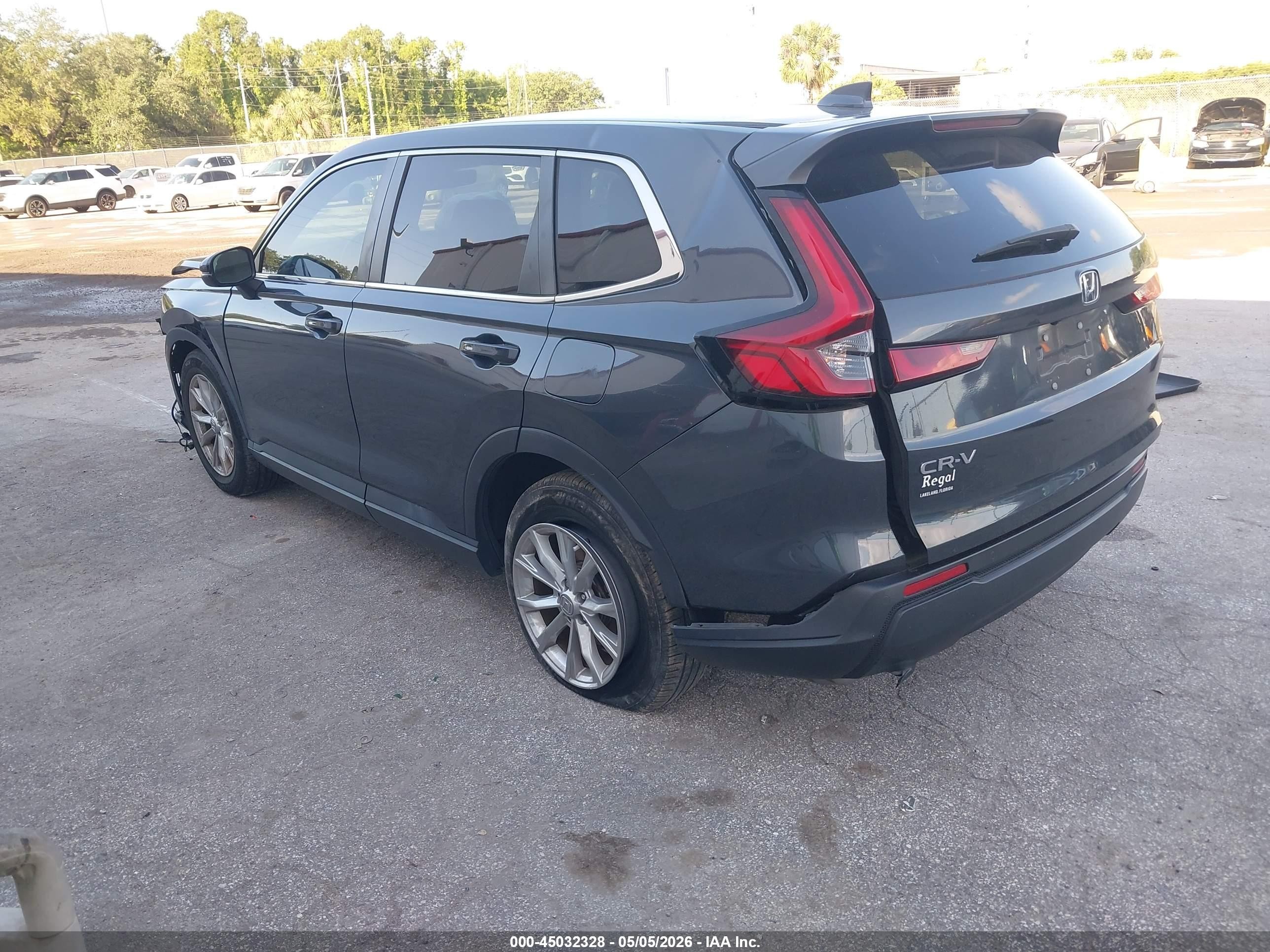 2023 Honda Cr-v Ex-l 2wd Синий vin: 7FARS3H75PE000791