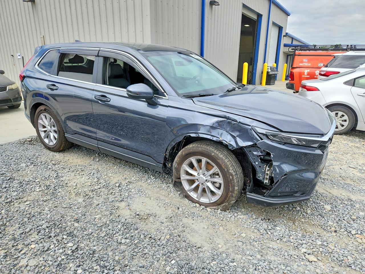 2025 Honda Cr-v Exl Blue vin: 7FARS3H75SE006874
