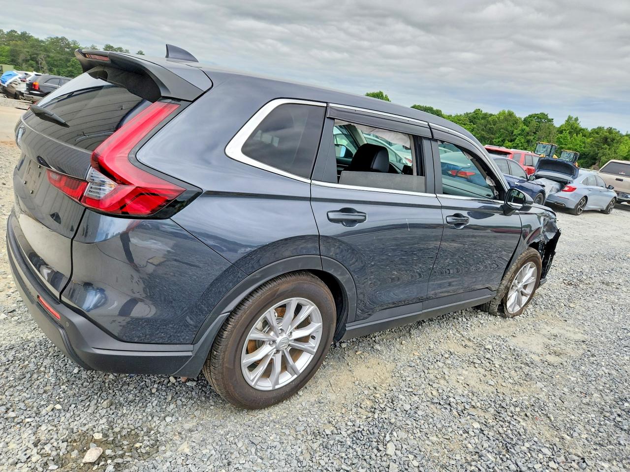 2025 Honda Cr-v Exl Blue vin: 7FARS3H75SE006874