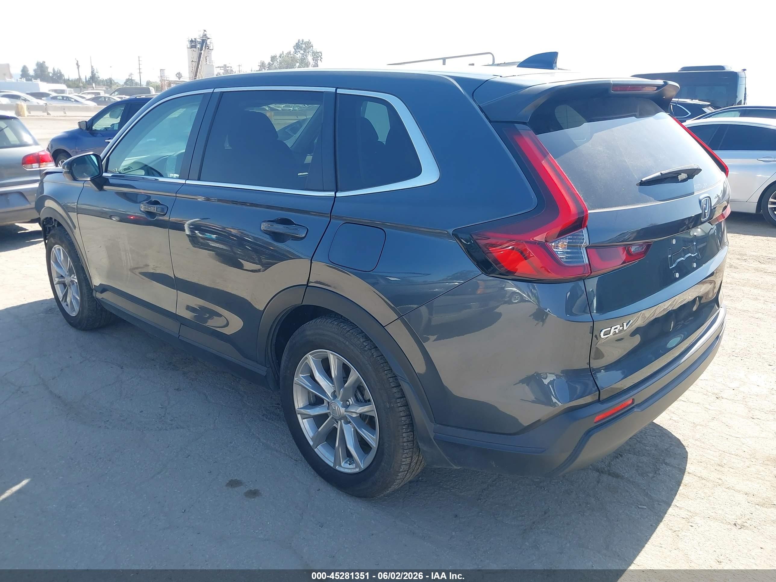 2023 Honda Cr-v Ex Серый vin: 7FARS4H42PE004664