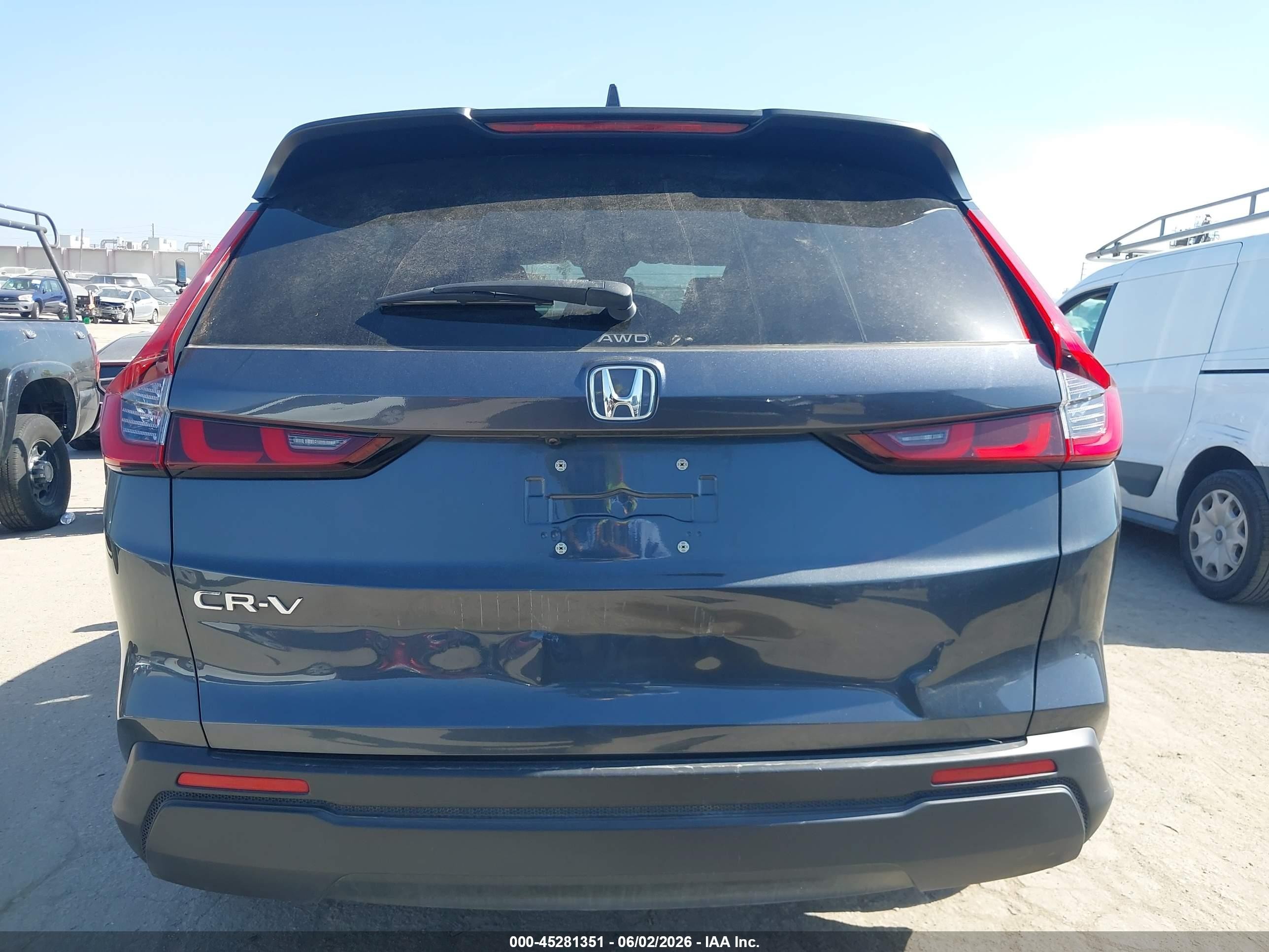 2023 Honda Cr-v Ex Серый vin: 7FARS4H42PE004664