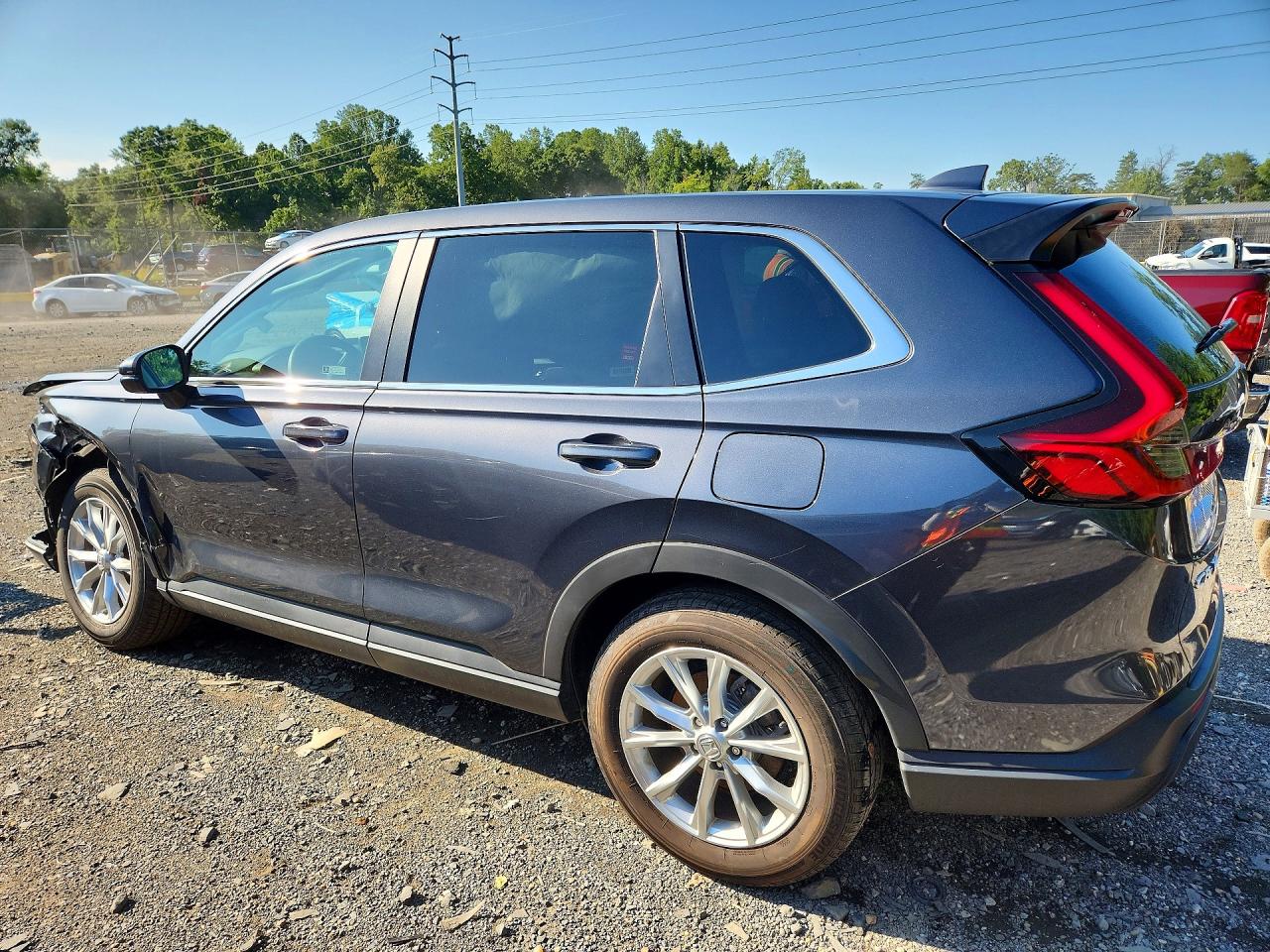 2024 Honda Cr-v Ex Серый vin: 7FARS4H47RE012973