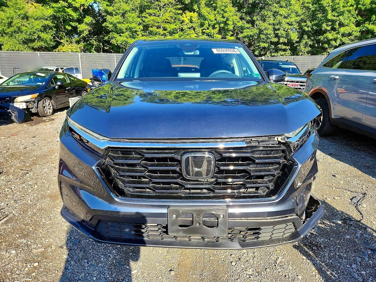 2024 Honda Cr-v Ex Серый vin: 7FARS4H47RE012973
