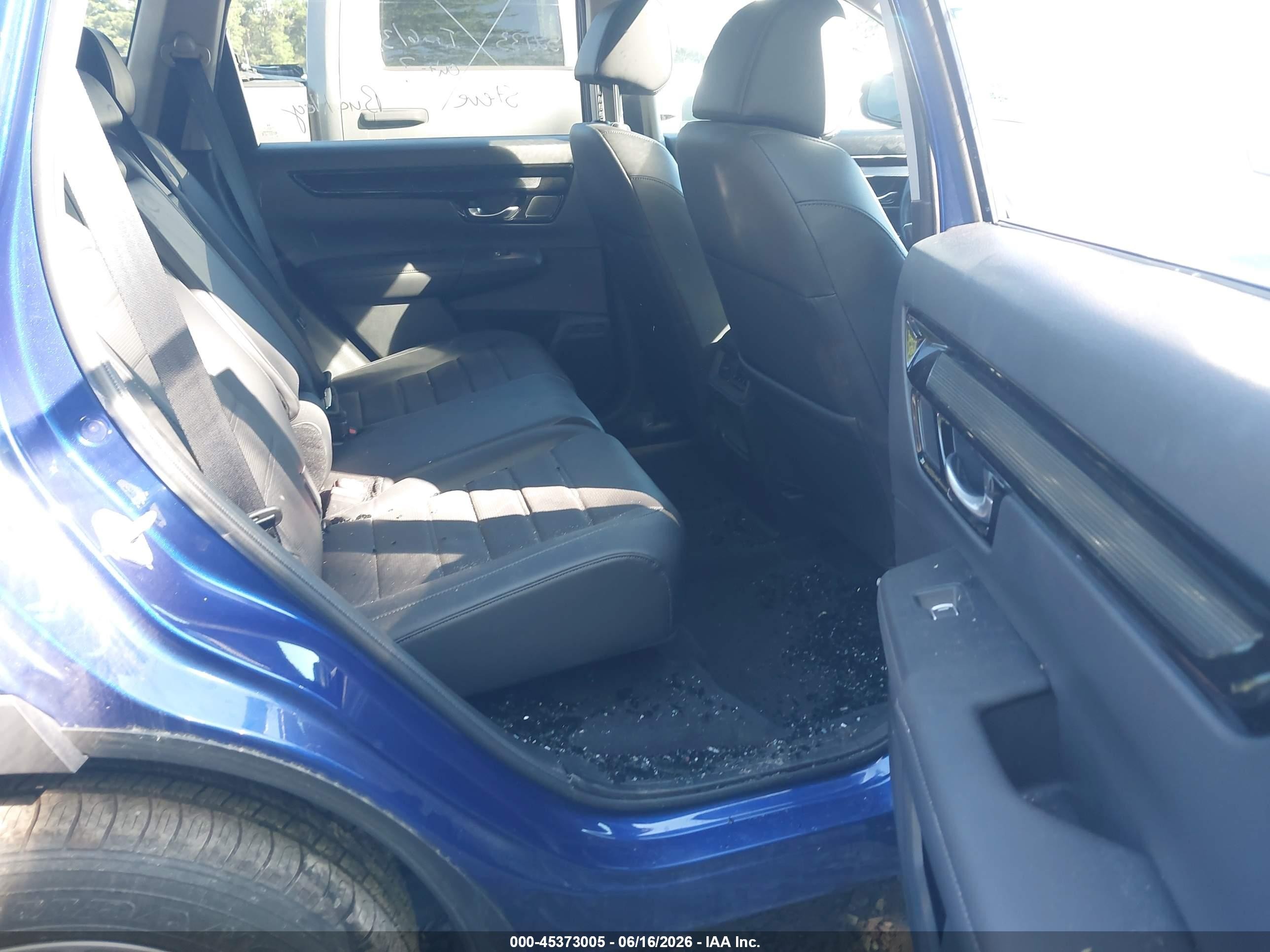 2023 Honda Cr-v Ex-l Awd Blue vin: 7FARS4H78PE019938