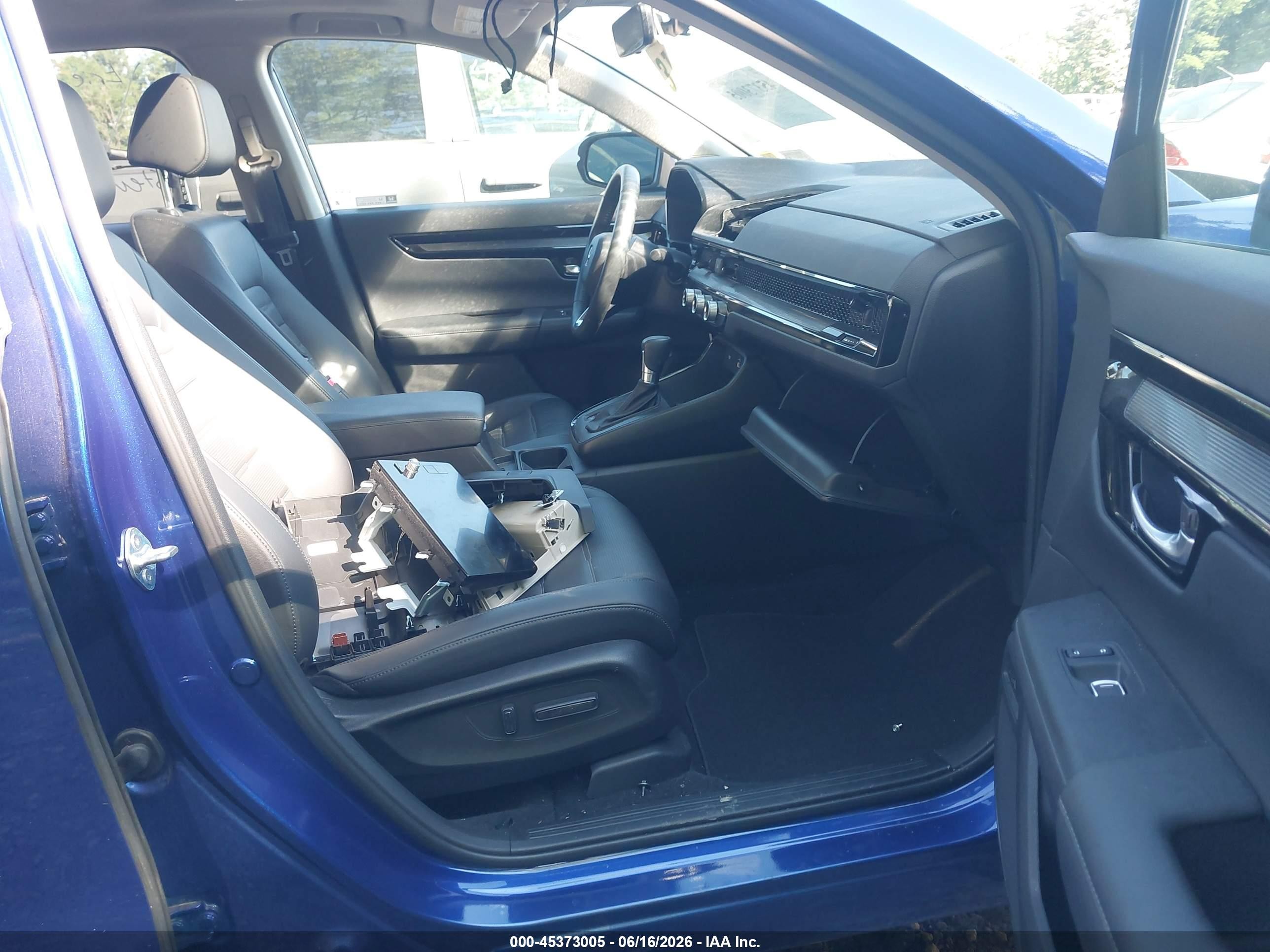 2023 Honda Cr-v Ex-l Awd Blue vin: 7FARS4H78PE019938