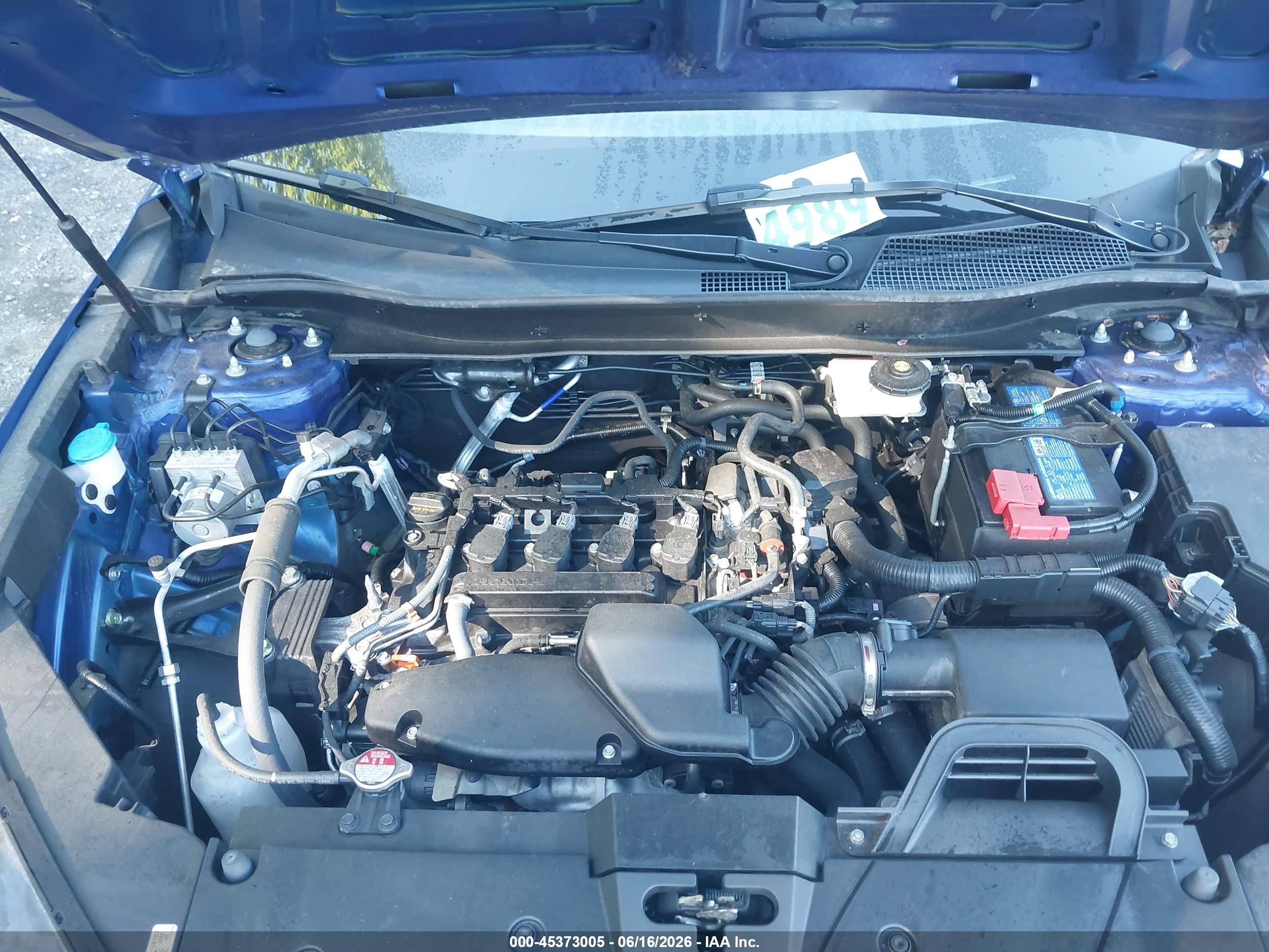 2023 Honda Cr-v Ex-l Awd Blue vin: 7FARS4H78PE019938