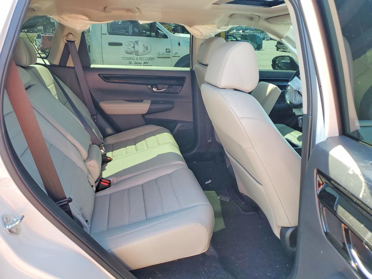 2025 Honda Cr-v Exl White vin: 7FARS4H78SE013419