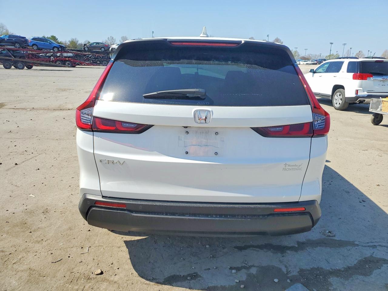 2025 Honda Cr-v Exl White vin: 7FARS4H78SE013419